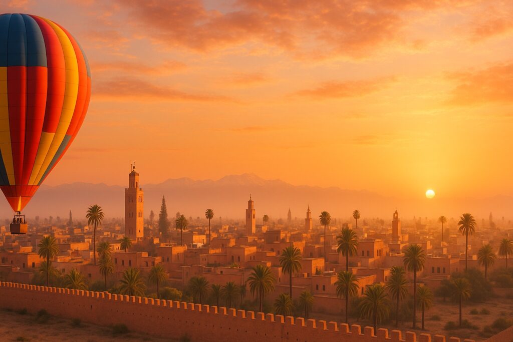 Montgolfière marrakech